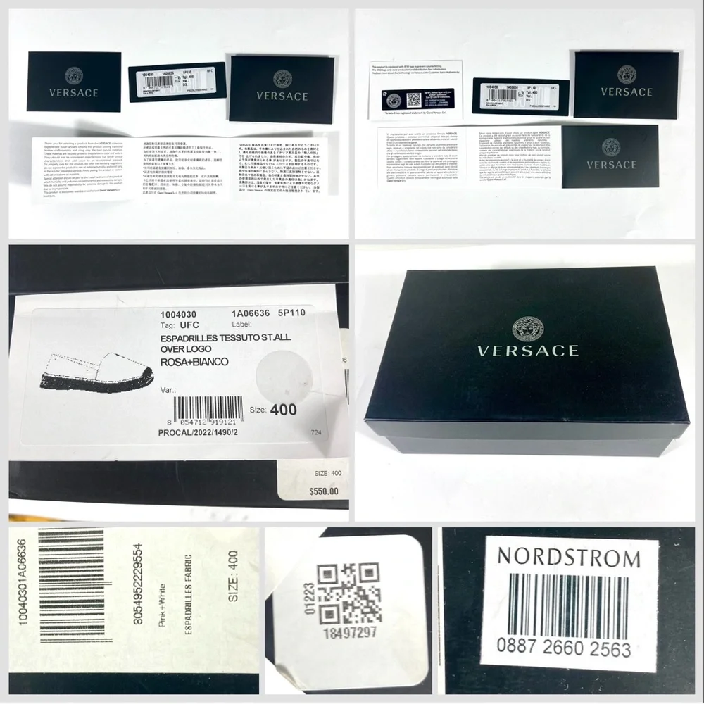 Versace new box